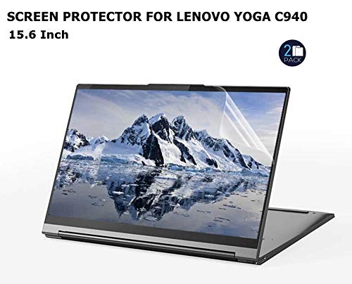 Starfilm Screen Protector Compatible with Lenovo Yoga C940 15 Inch Touch Screen Laptop 15.6 Inch 2Pcs Anti Glare (Matte Screen Protector)