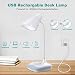 Lámpara Escritorio LED, OMERIL Luz Lectura Recargable USB con Control Táctil, Luz...