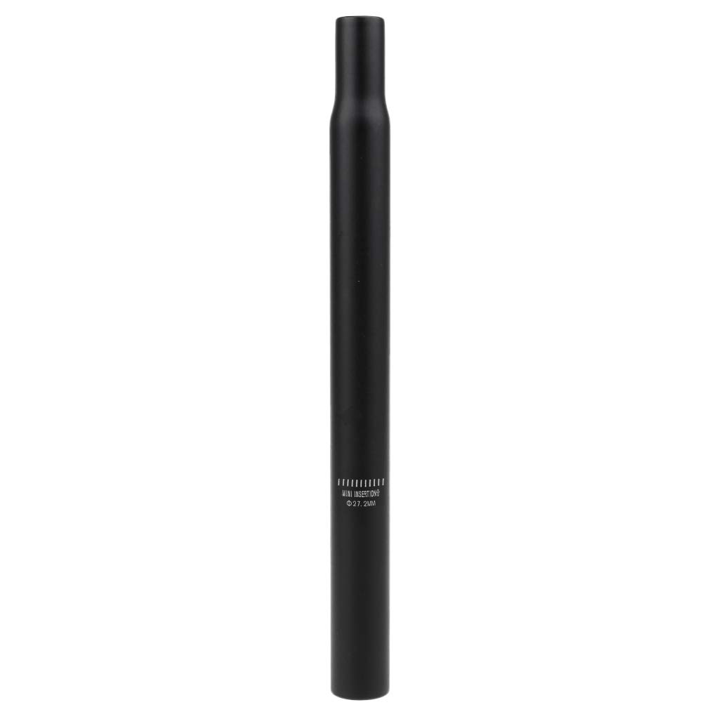 Reggisella Rettilineo rettilineo 27.2mm 250mm Black Bike Suspension Sedile Post Tube Extender - Leggero Durevole Reggisella Ammortizzato