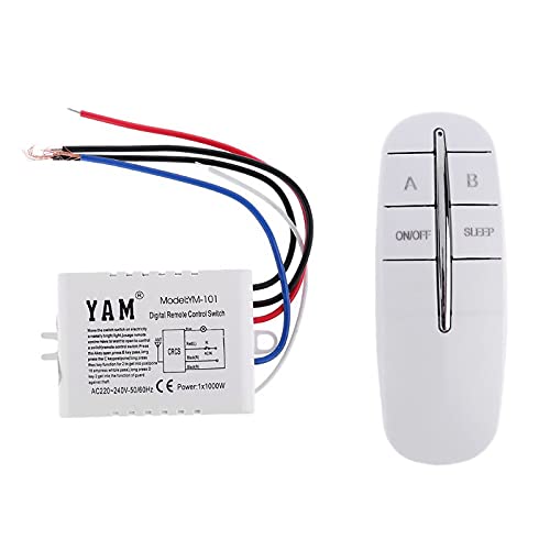 Commutateur 220V digital pour contrôler une lampe mur sans casser vos cloisons