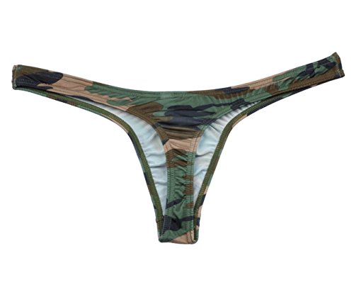 Men's Camouflage Thong G-String Underwear2