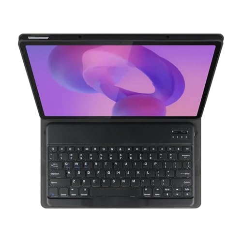 Image of ProElite Keyboard Case Cover for Lenovo Idea Tab Pro 12.7 inch 2025, Magnetic Detachable Wireless Bluetooth Keyboard Case Lenovo Idea Tab Pro 12.7 inch, Black