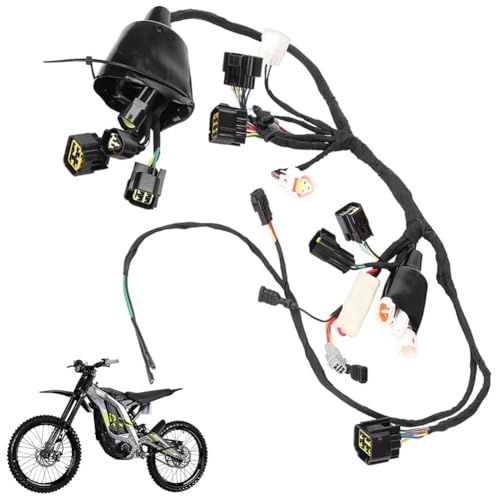 SoarNix Full Main Wire Wiring Harness Assy for Surron Sur Ron Light Bee X/S Electric Dirt Bike Pure Copper Wiring Harness
