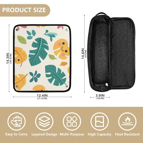 Organizador 2 en 1 para herramientas de cabello con base resistente al calor miniatura 4