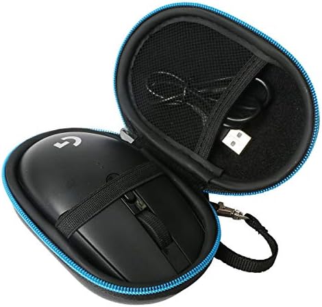 Baval Hard Case for Logitech G305 LIGHTSPEED Wireless Gaming Mouse, Black