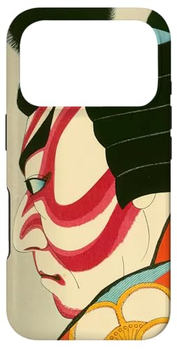 歌舞伎 かぶき 役者 日本美術 浮世絵 役者絵 名取春仙 七世松本幸四郎 梅王 スマホケース iPhone 17 Pro 用