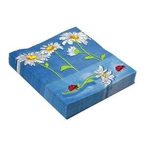 Teogneot Serviette Papier Serwetki Niebieskie 40 szt.