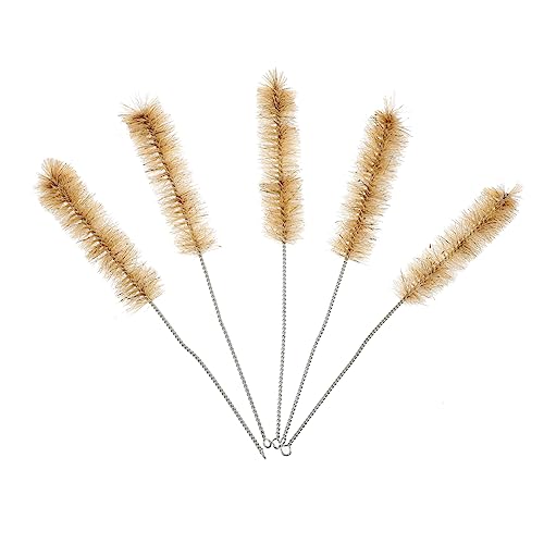 MOLUCKFU 10pcs Chemistry Experiment Bottle Brush Small Tubes Brush Pipette Tumbler Straws Straw Brush Tube Cleaners Sippy Cup Straw Drinking Straw Cleaning Brush Nylon Tube Brush Bristle