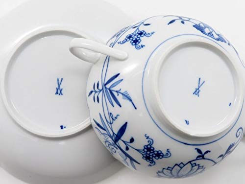 Amazon | 訳有 マイセン カップ＆ソーサー□ブルーオニオン