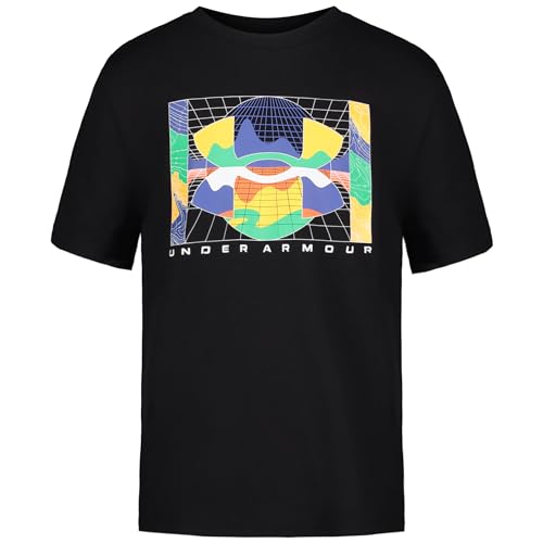 Image of Under Armour Boys' Short Sleeve Graphic T-Shirt, Soft & Comfortable, Outdoor Collection