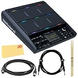 Roland SPD-SX PRO Sampling Pad Bundle With Drumsticks, MIDI Cable, Instrument Cable, and Austin Bazaar Polishing Cloth