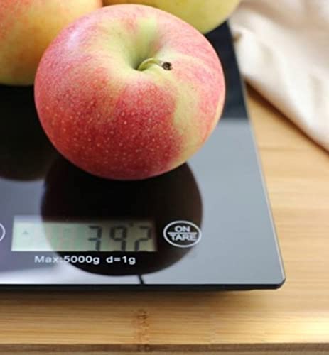 Balances De Cuisine Retoo Balance De Cuisine U00c9lectronique, Charge Maximale 15 Kg Ecran Lcd Vert Retroeclaire Fonction De Mise A Zero De Tarage Et Balance Cuisine Precision