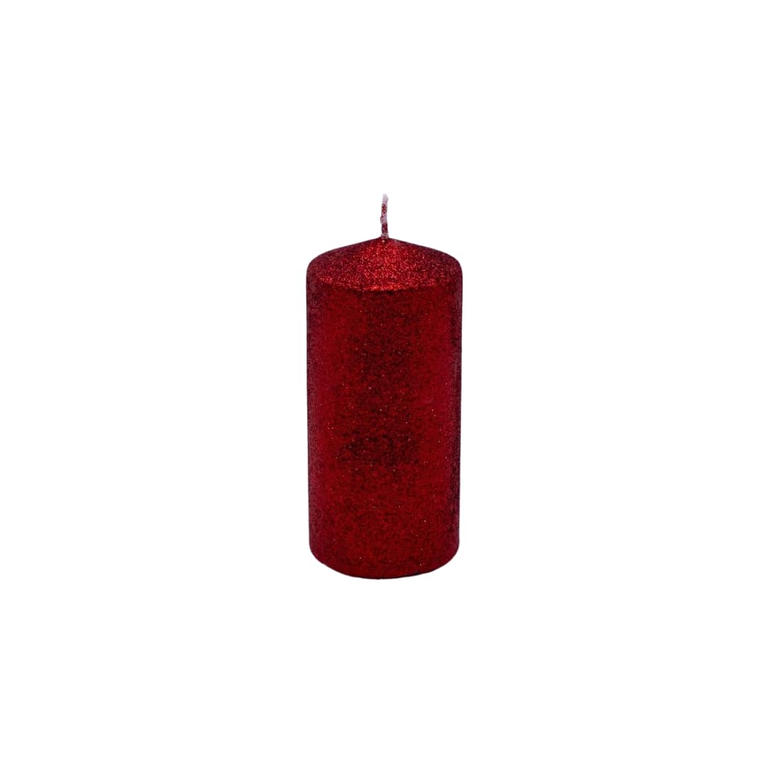 Marco Paul Candele a pilastro, lunga durata, colore avorio, alta da chiesa, decorazione natalizia, decorazione festiva, decorazione per matrimoni, eventi da pranzo, 70 ore di combustione, colore