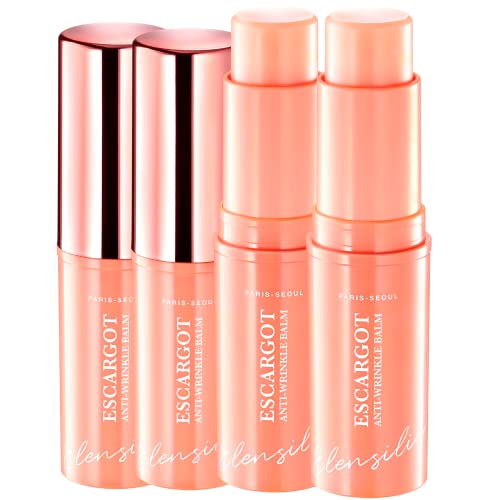 Elensilia Snail Filtrate Anti-Wrinkle Multi Balm Stick (2EA) I All-In-One Wrinkle Free Balm, Instant Natural Glow Care For Neck, Under Eye Bags, Lips I Hydrating Moisturizer For Skin Care