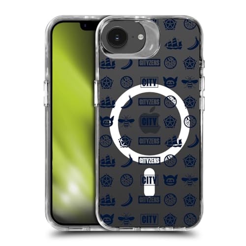 Coque iPhone 16 Manchester City antichoc pour éviter les fissures