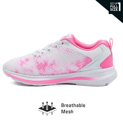 Avia Avi Factor Slip On Girls' Sneakers - Lightweight Tennis, Athletic, Running Shoes for Girls - Toddler, Little Kid, and Big Kid Sizes 11 to 64