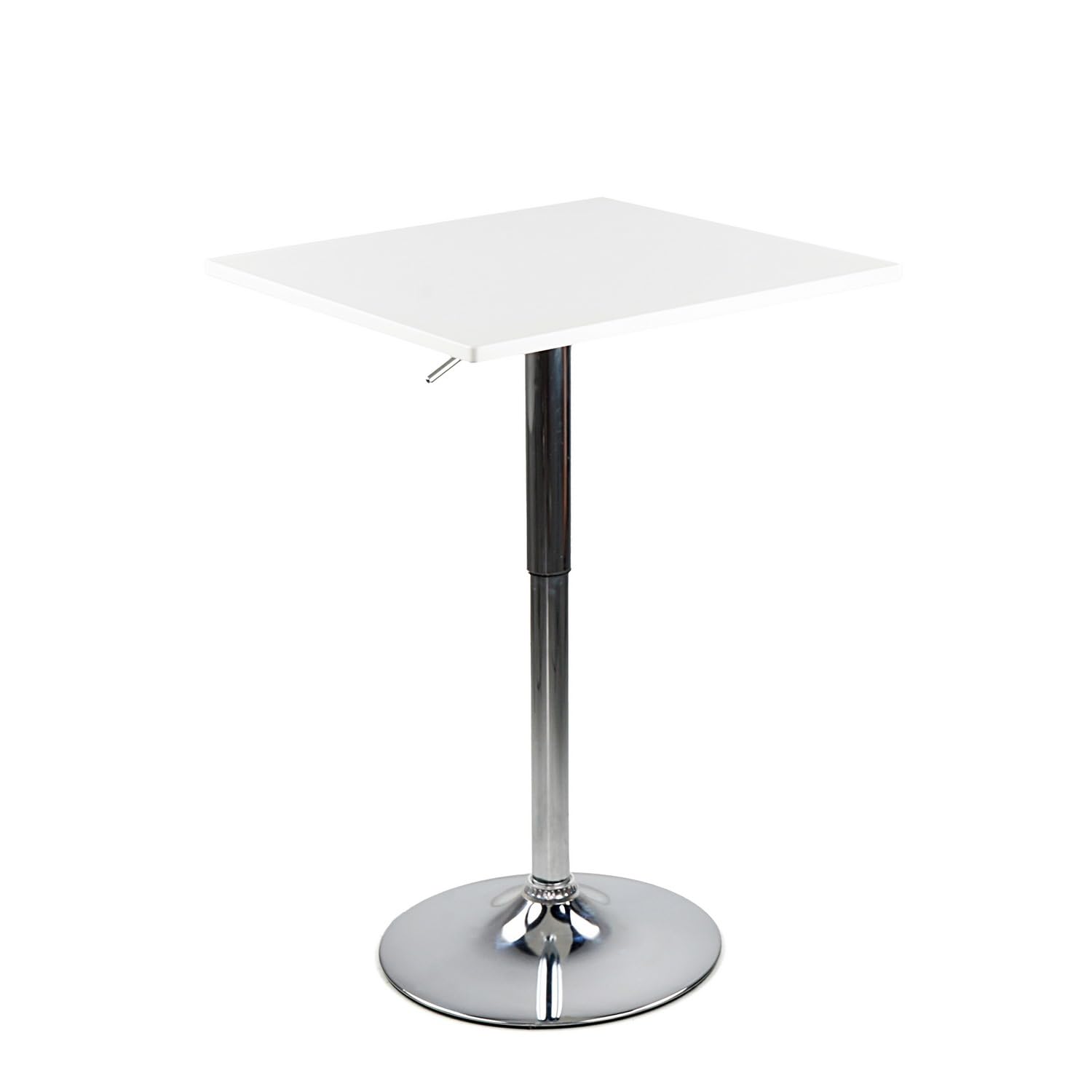 Brigros Bar Table, Wood, White, X-Large