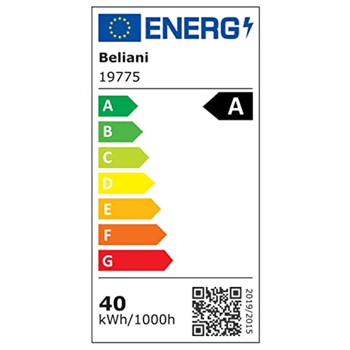 Beliani Plafoniera Moderna Illuminazione 5 Luci
