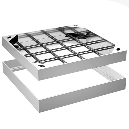 Plaque de regard invisible pour sublimer le carrelage du salon - 2