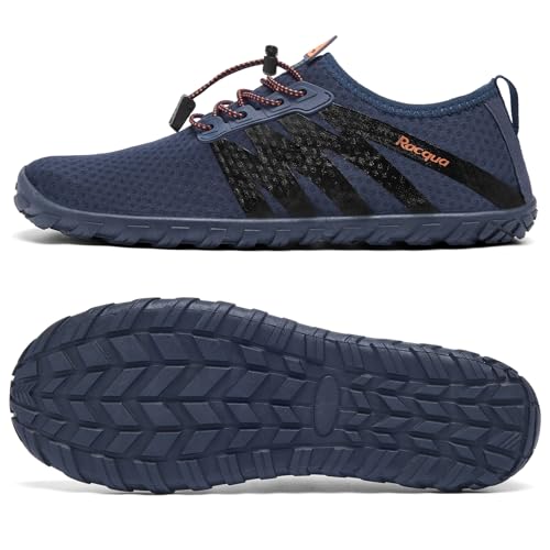 Image of Racqua Water Shoes Womens Mens Quick Dry Barefoot Shoes Swim Lightweight Surf Beach Pool Aqua Shoes