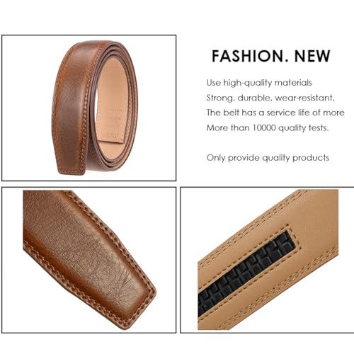 Genuine Leather Mens Strap Belt Luxury Business Dress4