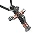 5 Nail Horseshoe Nail Cross Necklace - You Pick Colors! (Black & Copper Cross Necklace)