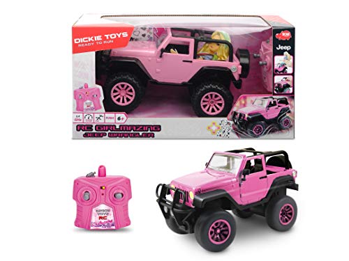 Dickie Toys RC Jeep Wrangler, RC SUV Girlmazing, Ferngesteuertes Auto, Spielzeugauto mit 2-Kanal-Funkfernsteuerung, 2,4… – Bild 7