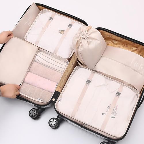 Organisateurs de bagages robustes avec fermeture renforcée