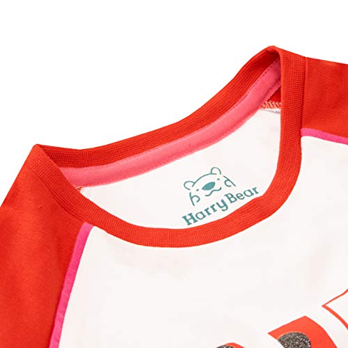 Harry Bear Pigiama per Ragazze Coccinella Rosso