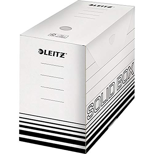 Preisvergleich Produktbild Esselte Leitz Archivbox Solid, 150mm, Wellpappe, weiß