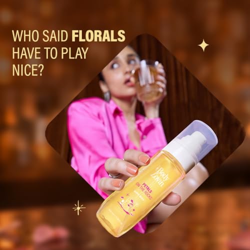 Image of Plum BodyLovin' Petals On The Rocks Body Mist | Flirty Florals Meet Zesty Citrus | Long-Lasting | Citrus Floral Fragrance | With Notes Of Bergamot, Mandarin & Patchouli | 100 ml