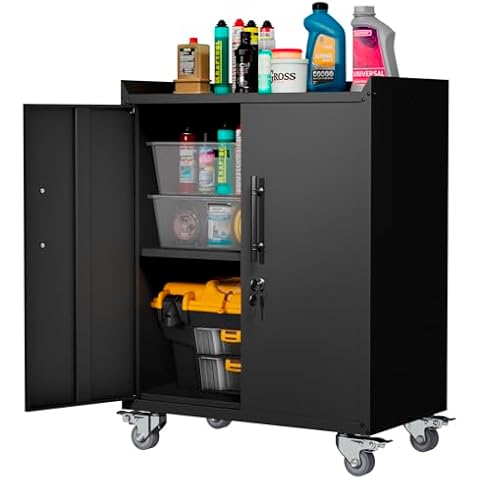 Leariso Garage Storage Cabinet Cover
