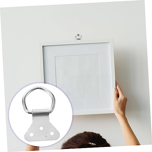 Image of Housoutil 20pcs d Picture Frame Hangers Sturdy Hooks for Hanging Artwork Compatible Various Hanging Systems Easy Installation for Gallery Walls and Home Decor
