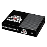 DeinDesign Skin kompatibel mit Microsoft Xbox One Folie Sticker Eintracht Frankfurt Offizielles Lizenzprodukt SGE
