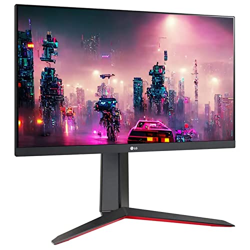 Image of LG 24Gn650 Ultragear Gaming 24 Inch (60 Cm) LCD 1920 x 1080 Pixels IPS Full Hd - 144Hz, 1Ms, G-Sync Compatible, Freesync Premium, Srgb 99%, Hdmi X 2, Display Port, HP Out, HDR 10 (Black)