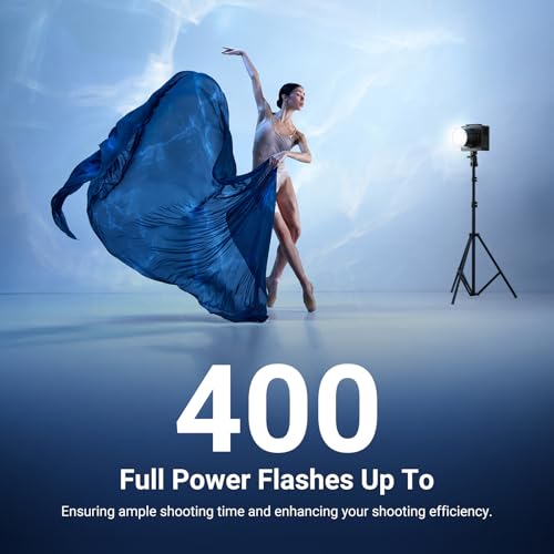 Image of NEEWER Q6 Battery Pack 28.8V /3000mAh for up to 400 Full Power Flashes, Rechargeable Replacement Lithium Battery Q6 600Ws 2.4G TTL Outdoor Studio Flash Strobe Light ONLY, NB-Q6