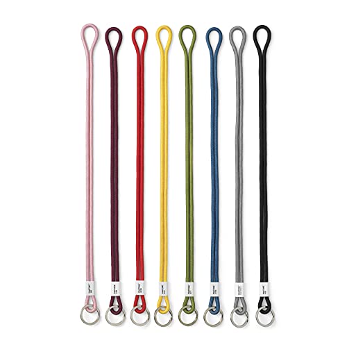 Pantone Design-Schlüsselband Key Chain Long | Schlüsselanhänger robust und Farbenfroh | lang | Red 2035 | rot