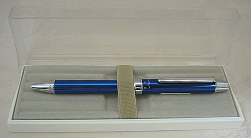 Image of Pilot 2-in-1 Evolt 2 Color 0.7 mm Ballpoint Multi Pen 0.5 mm Mechanical Pencil, Blue Body (BTHE-1SR-L)