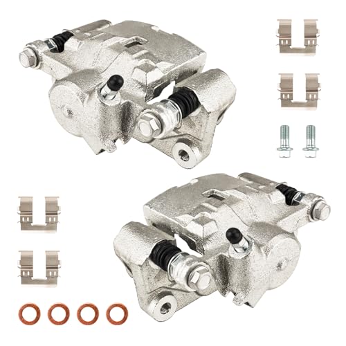 Image of PHILTOP Rear Brake Caliper 19-B3425, 19-B3424 Compatible with 2009-2013 Subaru Forester, 2008-2014 Subaru Impreza, 2015-2021 Subaru WRX