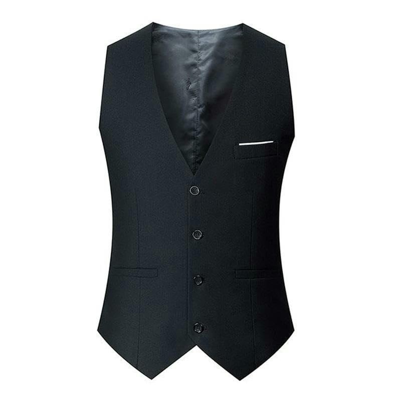 Chaleco británico ajustado gris talla XS para hombre 3