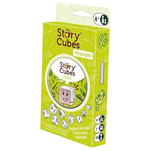 Zygomatic | Story Cubes: Viajes | Juego de Dados para Contar Historias | Creatividad | A Partir de 6 Años | A Partir de 1 Jugador | 10 Minutos por Partida | Multilenguaje (Incluye Español) | Ya disponible en tu tienda friki favorita! En mundofriki.es!