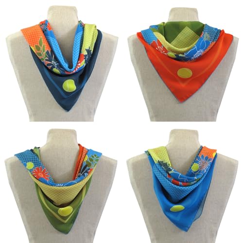 Passion for Tennis Collection (Square Floral Scarf)4