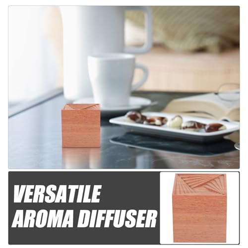 Difusor aromático de madera ARTIBETTER 1.57 in cubo miniatura 3
