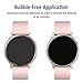 SPGuard Compatible with Samsung Galaxy Watch Active (40mm) LiQuidSkin Screen Protector [6 Pack]