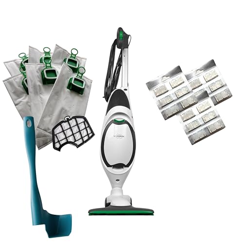 DIERRESTORE Aspirapolvere Folletto VK150 RIGENERATO -VK150 ORIGINALE TRANNE CAVO ALIMENTAZIONE- 6...