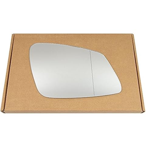 Less4spares Wing Mirror Glass Right Compatible with BMW 1 Series 2011-2019 STICK-ON Driver Off Side with Blind Spot Cover