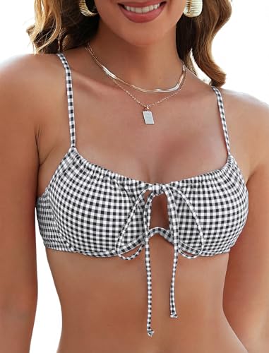 ZAFUL Womens Underwire Push Up Bikini Top