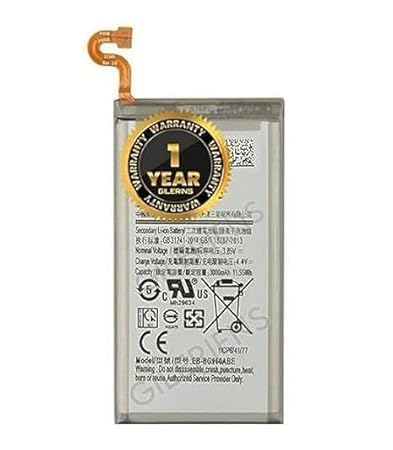 GILERINS™ Original EB-BG960ABE Battery Compatible for Samsung Galaxy S9 Battery with 1 Year Warranty and high Capacity Battery Backup. (for Samsung S9 BG960ABU)
