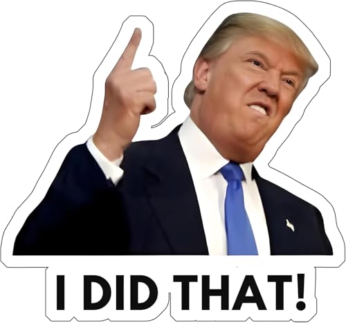 Trump I Did that Stickers 2.5inch I Did that Trump Sticker 100PCS (100 D)