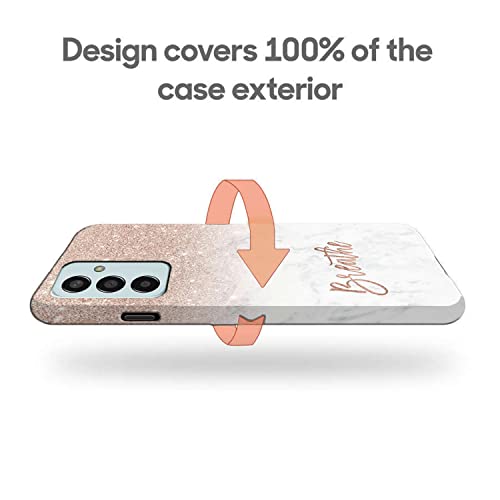 Image of COLORflow Back Cover Compatible with Samsung Galaxy F13 / M13 4G | (Best for Girls) Quotes (Breathe) Marble | Designer Printed Hard CASE Bumper Back Cover Compatible with Samsung F13 / M13 4G